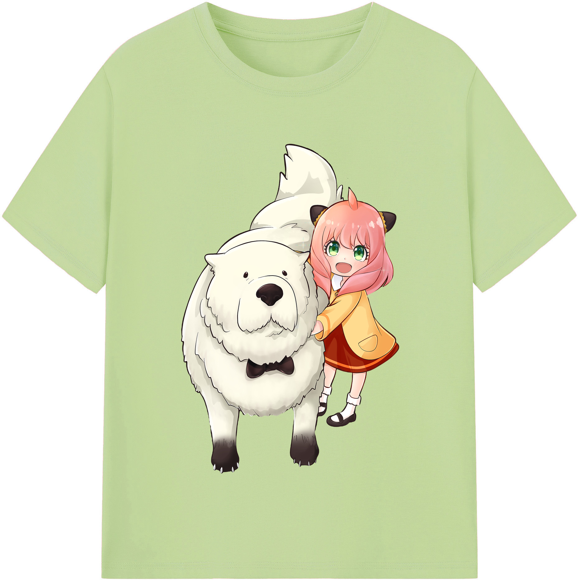 （画像用） SPY×FAMILY间谍家家酒 綿100％半袖Tシャツ（フロントプリント）